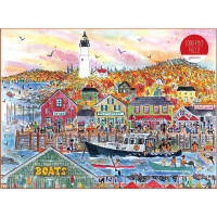 Galison Puzzle Podzim u moře 1000 dílků