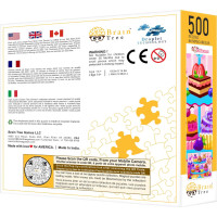 Brain Tree Puzzle V Cukrárně 500 dílků