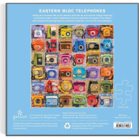 Galison Puzzle Troy Litten Eastern Bloc Telephones 500 dílků
