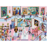 Galison Puzzle Psí galerie 1000 dílků