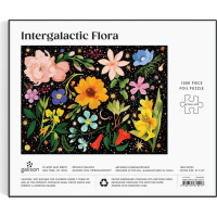 Galison Puzzle Mezigalaktická Flora 1000 dílků