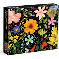 Galison Puzzle Mezigalaktická Flora 1000 dílků