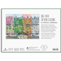 Galison Puzzle Psí park 4 roční období 1000 dílků