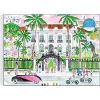 Galison Puzzle Slunečný den v Palm Beach 1000 dílků
