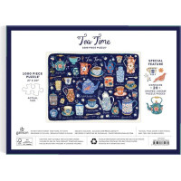 Galison Puzzle Čas na čaj 1000 dílků