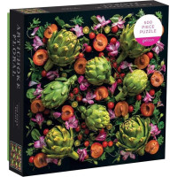 Galison Puzzle Artyčokové květy 500 dílků