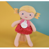 Doudou Jolijou Panenka Léa 16 cm růžová