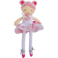 Doudou Jolijou Panenka baletka Lily Rose 36 cm