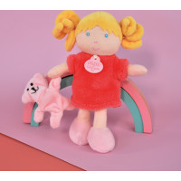 Doudou Jolijou Panenka Miss Coral 21 cm
