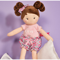 Doudou Jolijou Panenka LES PIPELLETTES 25 cm 1 ks