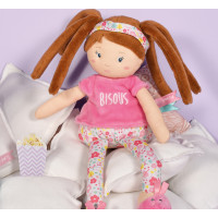 Doudou Jolijou Panenka LES PIPELLETTES 25 cm 1 ks