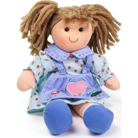 Bigjigs Toys Látková panenka Grace 28 cm