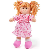 Bigjigs Toys Látková panenka Sophie 28 cm