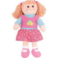 Bigjigs Toys Látková panenka Susie 38 cm