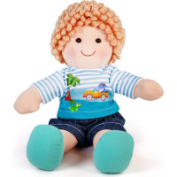 Bigjigs Toys Látková panenka Robin 30 cm