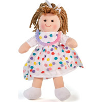 Bigjigs Toys Látková panenka Phoebe 25 cm