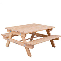 Bigjigs Toys Dřevěná pikniková lavička pro panenky