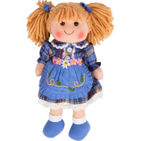 Bigjigs Toys Látková panenka Katie 34 cm