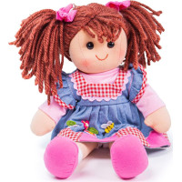 Bigjigs Toys Látková panenka Melody 34 cm