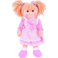 Bigjigs Toys Látková panenka Anna 34 cm