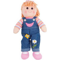 Bigjigs Toys Látková panenka Penny 38 cm