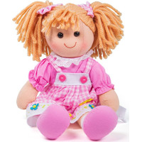 Bigjigs Toys Látková panenka Eva 34 cm