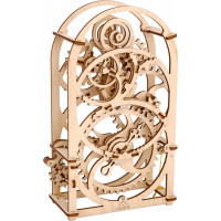 Ugears 3D dřevěné mechanické puzzle Hodinový strojek
