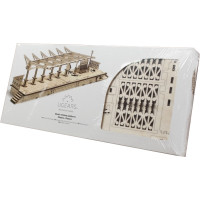 Ugears 3D dřevěné mechanické puzzle Železniční nástupiště