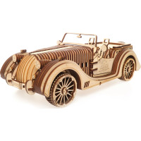 Ugears 3D dřevěné mechanické puzzle VM-01 Auto (roadster)