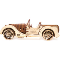 Ugears 3D dřevěné mechanické puzzle VM-01 Auto (roadster)