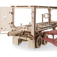 Ugears 3D dřevěné mechanické puzzle Návěs pro tahač Heavy Boy