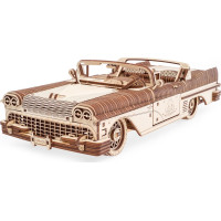 Ugears 3D dřevěné mechanické puzzle VM-05 Auto (50's convertible)