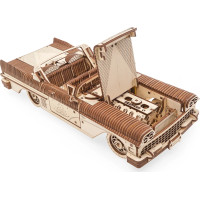 Ugears 3D dřevěné mechanické puzzle VM-05 Auto (50's convertible)