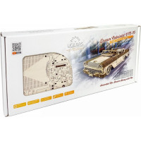 Ugears 3D dřevěné mechanické puzzle VM-05 Auto (50's convertible)