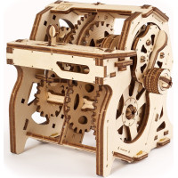 Ugears 3D dřevěné mechanické puzzle STEM výuková převodovka