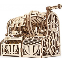 Ugears 3D dřevěné mechanické puzzle Pokladna