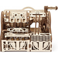 Ugears 3D dřevěné mechanické puzzle Pokladna