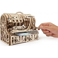 Ugears 3D dřevěné mechanické puzzle Pokladna
