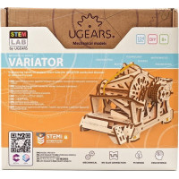 Ugears 3D dřevěné mechanické puzzle STEM výukový variátor