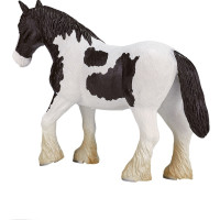 Mojo Clydesdale kůň černobílý