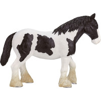 Mojo Clydesdale kůň černobílý