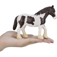 Mojo Clydesdale kůň černobílý