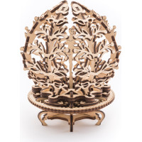 Ugears 3D dřevěné mechanické puzzle Květina