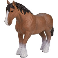 Mojo Kůň Clydesdale hnědý