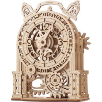 Ugears 3D dřevěné mechanické puzzle Dekorační budík