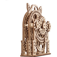 Ugears 3D dřevěné mechanické puzzle Dekorační budík