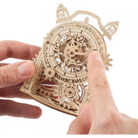 Ugears 3D dřevěné mechanické puzzle Dekorační budík
