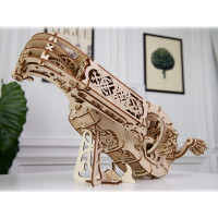 Ugears 3D dřevěné mechanické puzzle Niněra (Hurdy-Gurdy)