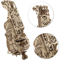 Ugears 3D dřevěné mechanické puzzle Niněra (Hurdy-Gurdy)