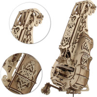 Ugears 3D dřevěné mechanické puzzle Niněra (Hurdy-Gurdy)